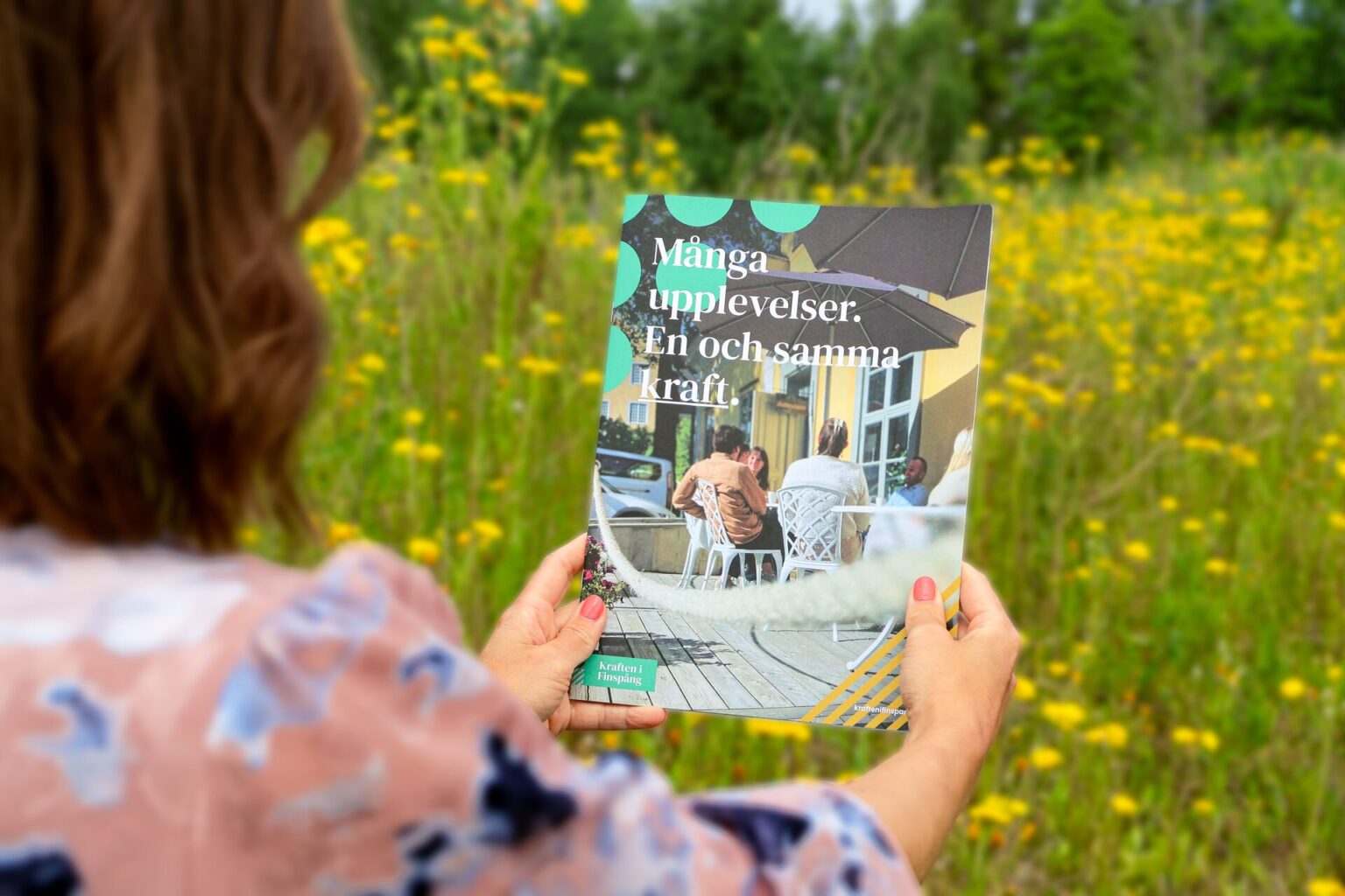 Sommarbroschyr med tips om Finspång.