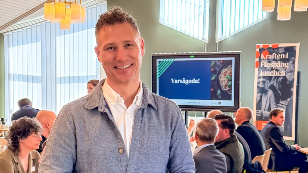 Andreas Ramlöv, verksamhetsledare för Tillväxt Finspång.